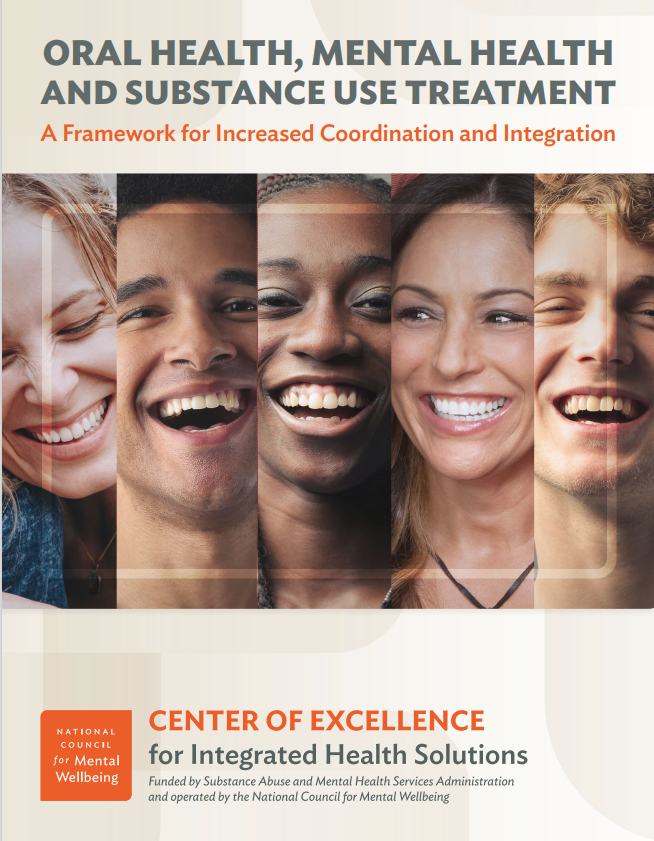 oral health, mental health and substance use treatment cover image