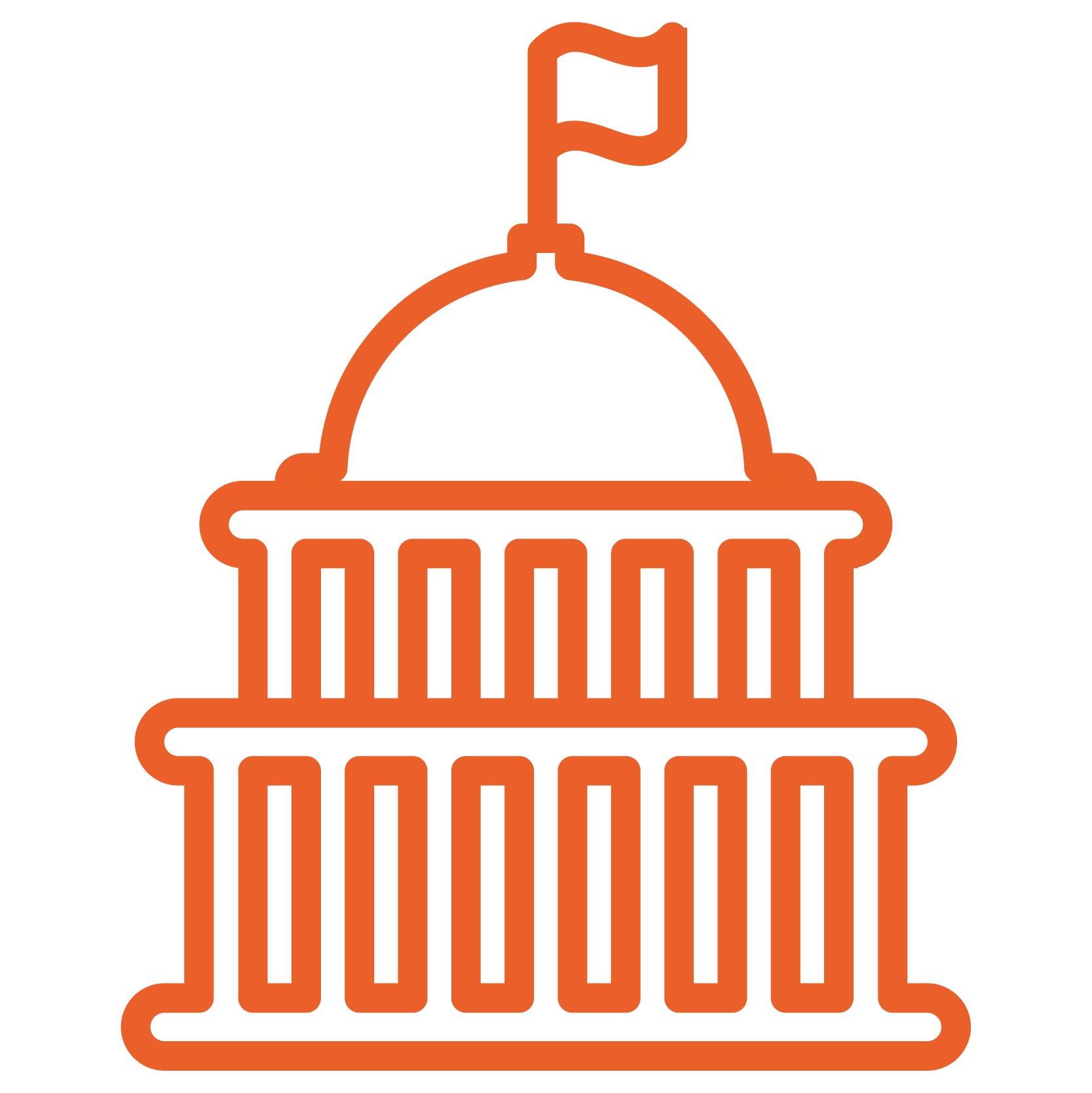 Orange Capital Icon